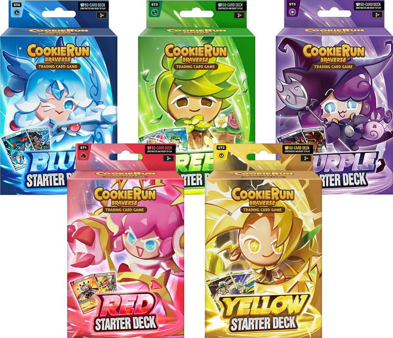 Image for Starter Decks Assortment 1 Display - CookieRun: Braverse TCG