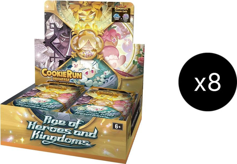 Image for Age of Heroes and Kingdoms Booster Display Case - CookieRun: Braverse TCG