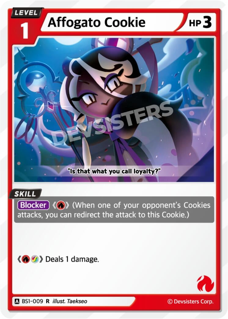 Image for Affogato Cookie (BS1-009) [Brave Beginning] - CookieRun: Braverse TCG
