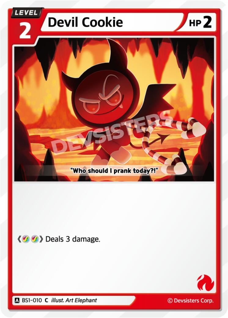 Image for Devil Cookie (BS1-010) [Brave Beginning] - CookieRun: Braverse TCG