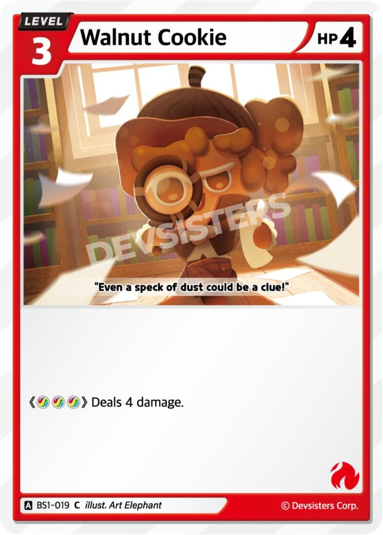 Image for Walnut Cookie (BS1-019) [Brave Beginning] - CookieRun: Braverse TCG