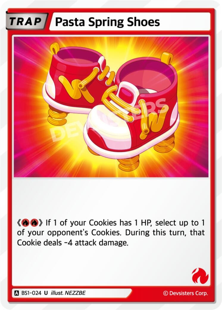 Image for Pasta Spring Shoes (BS1-024) [Brave Beginning] - CookieRun: Braverse TCG