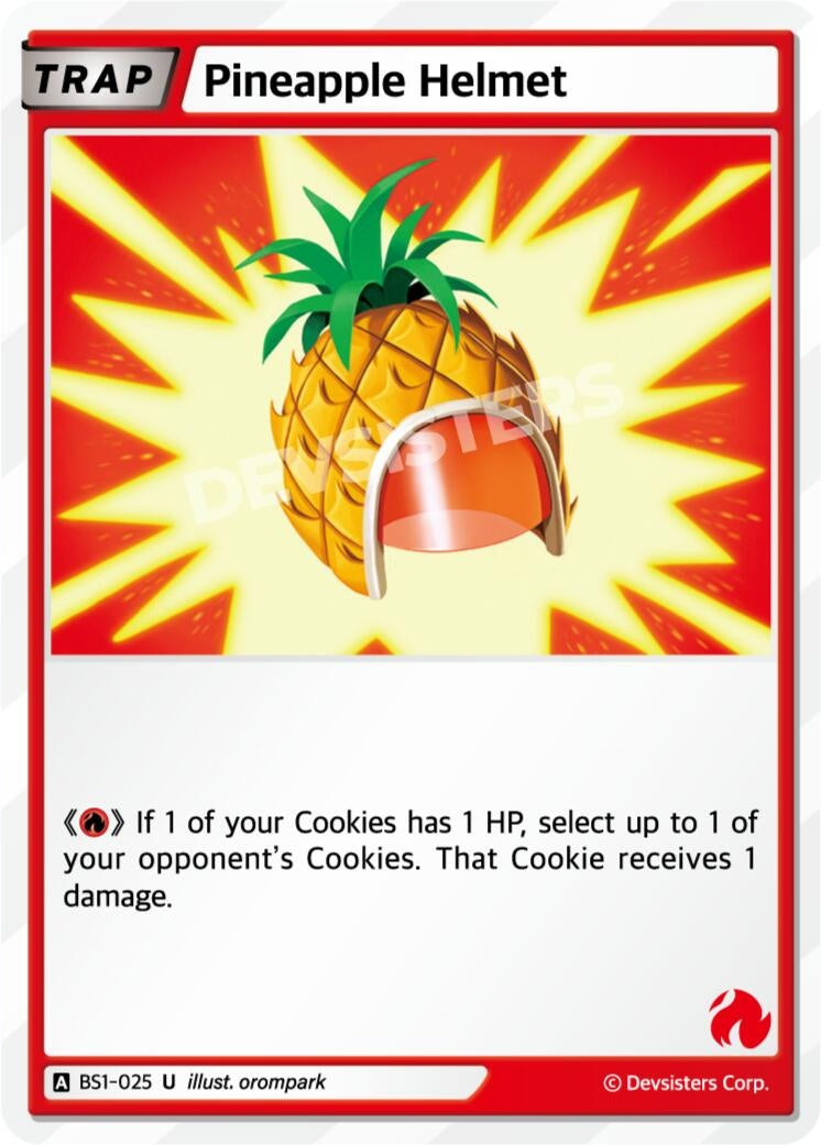 Image for Pineapple Helmet (BS1-025) [Brave Beginning] - CookieRun: Braverse TCG