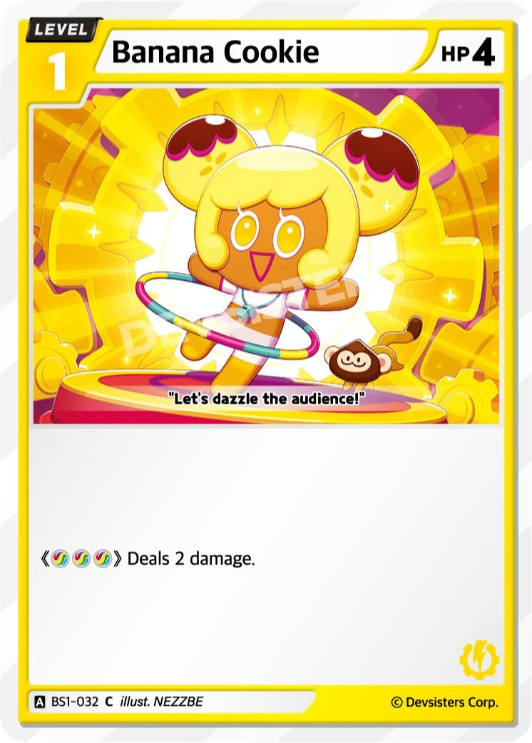 Image for Banana Cookie (BS1-032) [Brave Beginning] - CookieRun: Braverse TCG