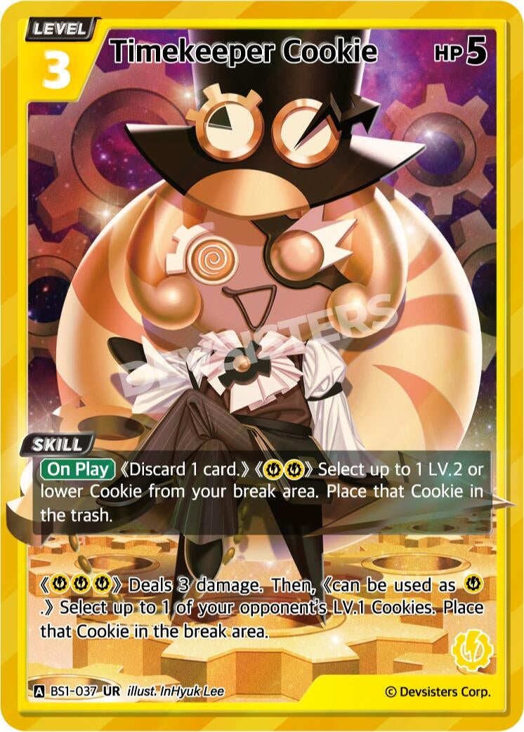 Image for Timekeeper Cookie (BS1-037) [Brave Beginning] - CookieRun: Braverse TCG
