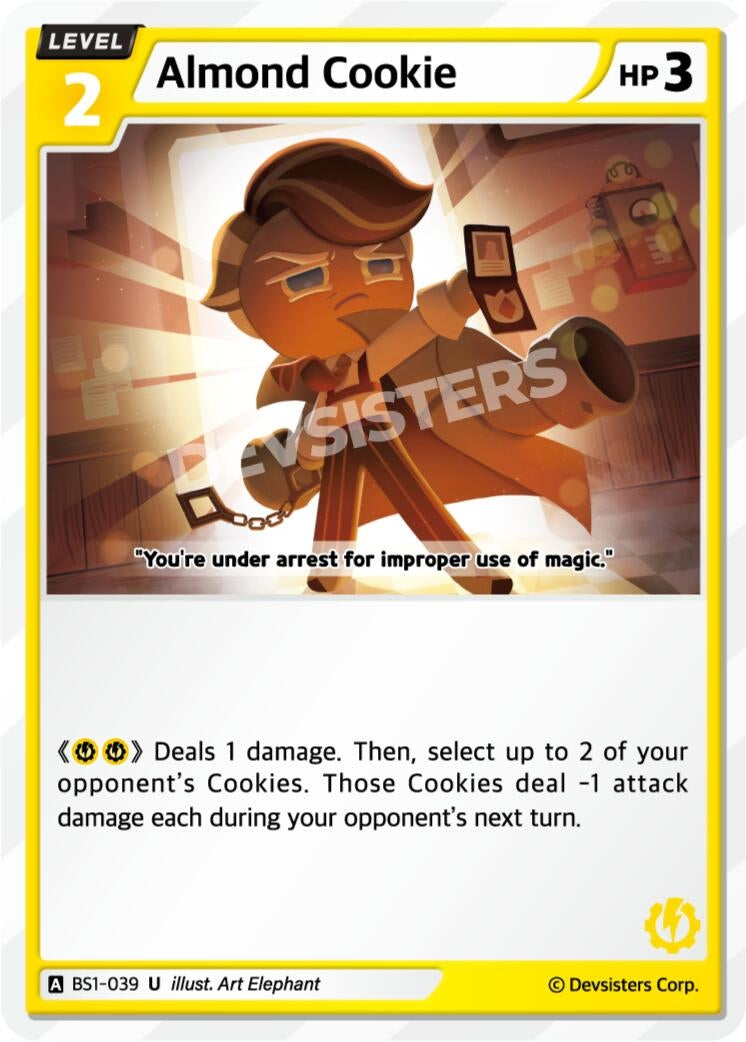 Image for Almond Cookie (BS1-039) [Brave Beginning] - CookieRun: Braverse TCG