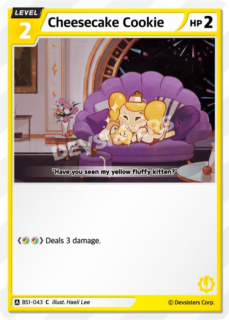 Image for Cheesecake Cookie (043) (BS1-043) [Brave Beginning] - CookieRun: Braverse TCG