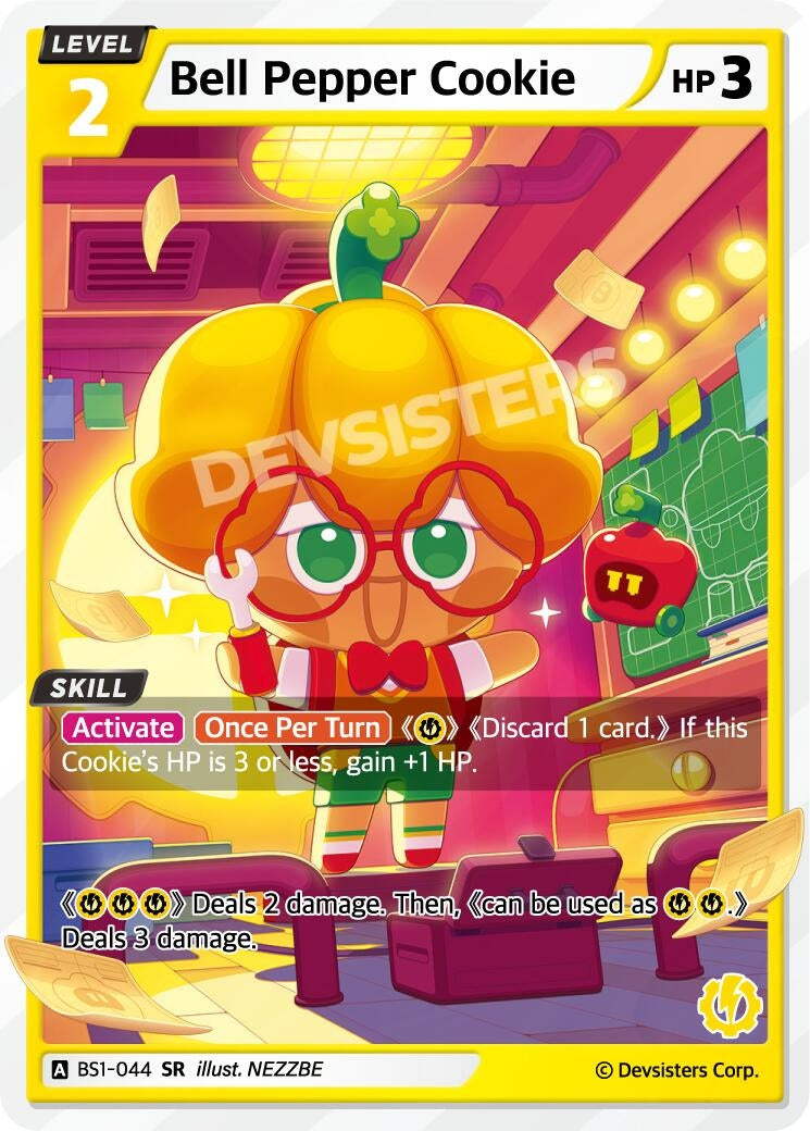 Image for Bell PepperCookie (BS1-044) [Brave Beginning] - CookieRun: Braverse TCG