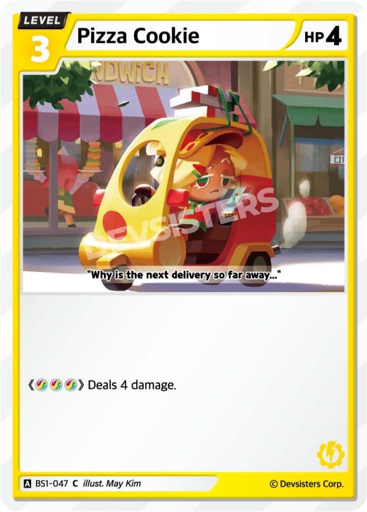 Image for Pizza Cookie (BS1-047) [Brave Beginning] - CookieRun: Braverse TCG