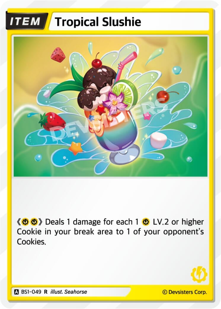 Image for Tropical Slushie (BS1-049) [Brave Beginning] - CookieRun: Braverse TCG