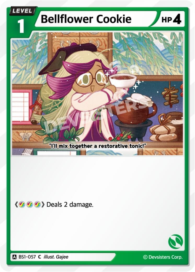 Image for Bellflower Cookie (BS1-057) [Brave Beginning] - CookieRun: Braverse TCG