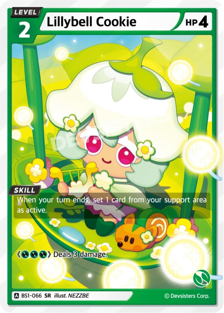 Image for Lilybell Cookie (BS1-066) [Brave Beginning] - CookieRun: Braverse TCG