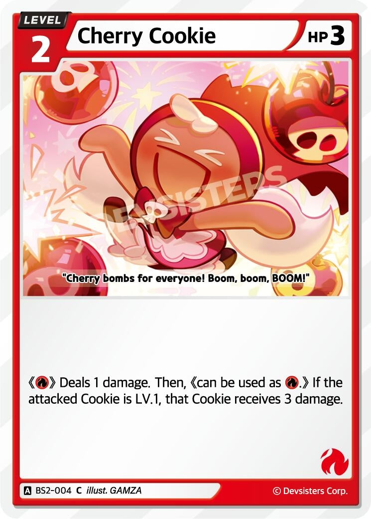Image for Cherry Cookie (BS2-004) [Brave Beginning] - CookieRun: Braverse TCG