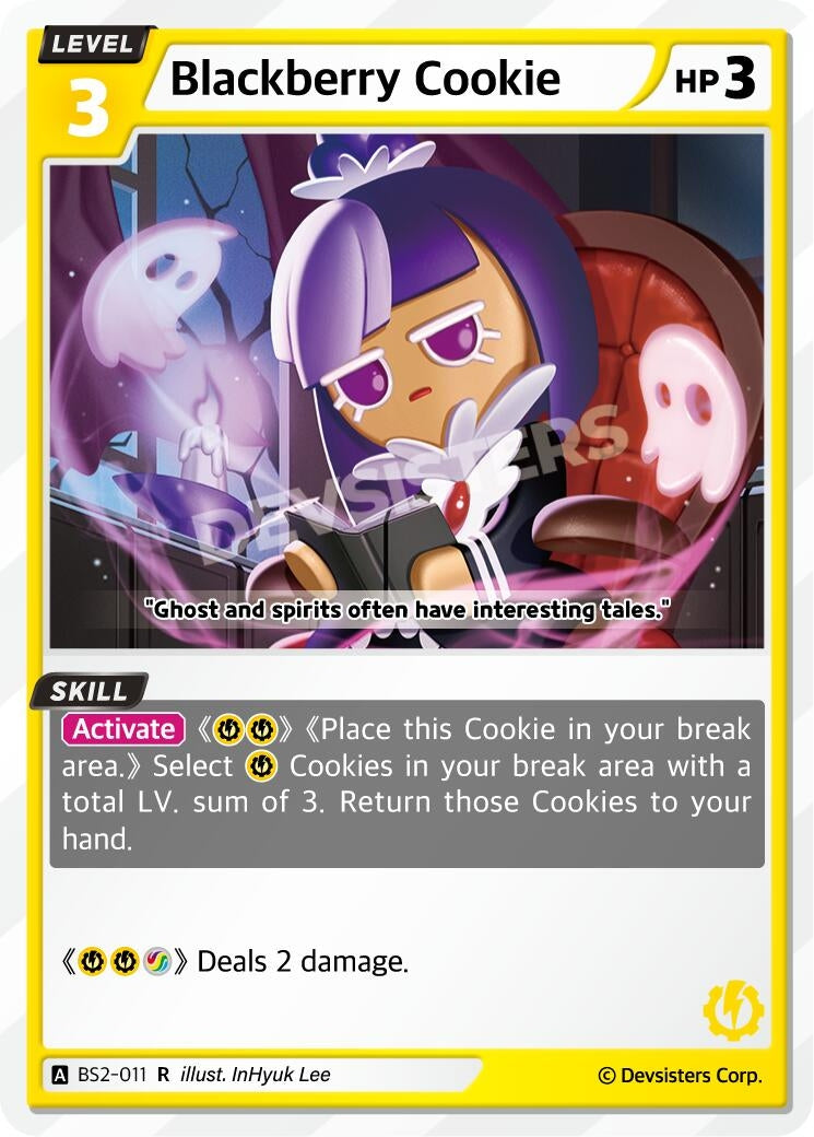 Image for Blackberry Cookie (BS2-011) [Brave Beginning] - CookieRun: Braverse TCG