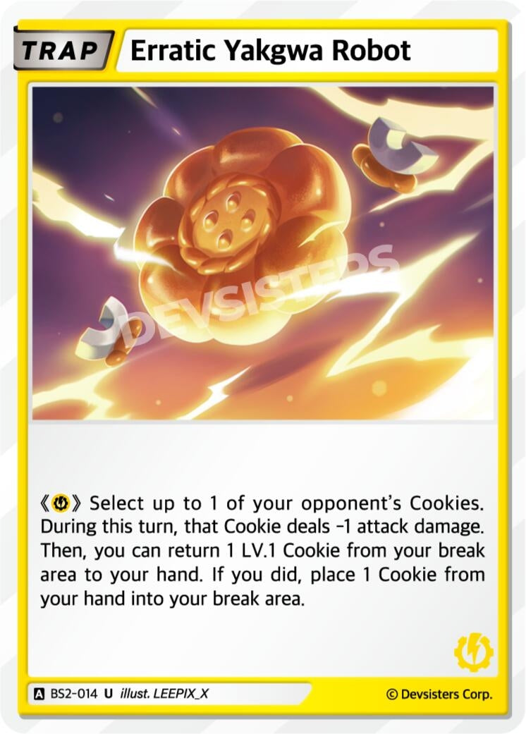 Image for Erratic Yakgwa Robot (BS2-014) [Brave Beginning] - CookieRun: Braverse TCG