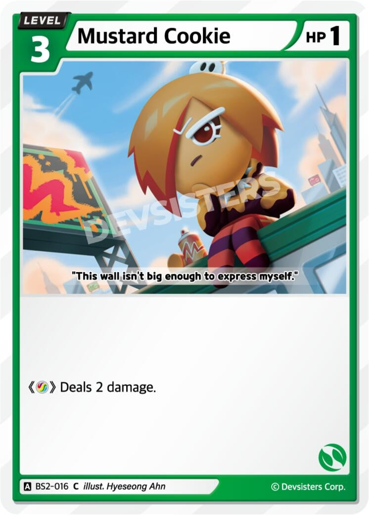 Image for Mustard Cookie (BS2-016) [Brave Beginning] - CookieRun: Braverse TCG