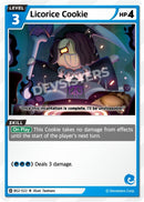 Image for Licorice Cookie (BS2-022) [Brave Beginning] - CookieRun: Braverse TCG