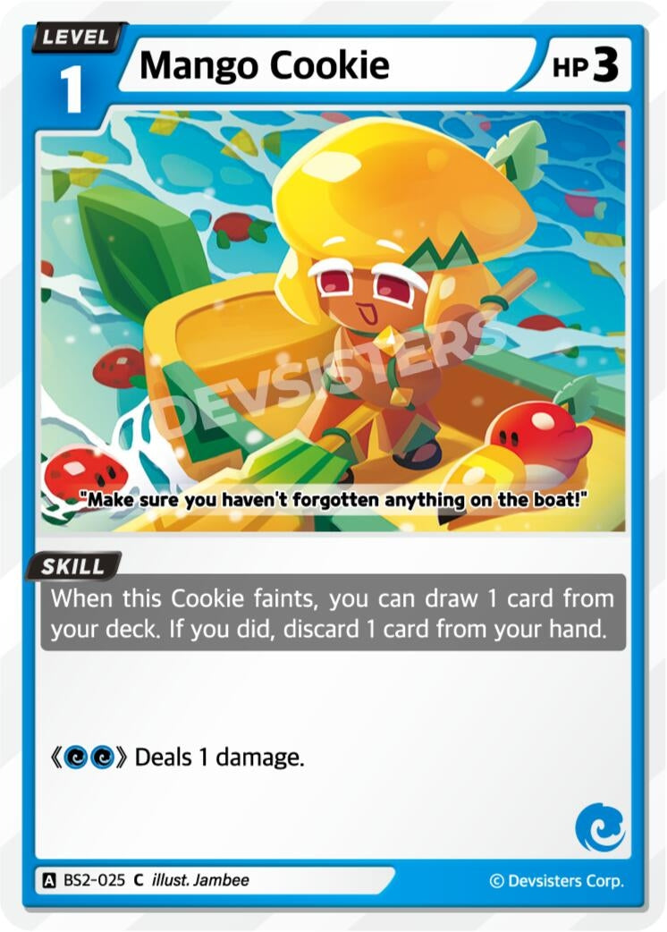 Image for Mango Cookie (BS2-025) [Brave Beginning] - CookieRun: Braverse TCG