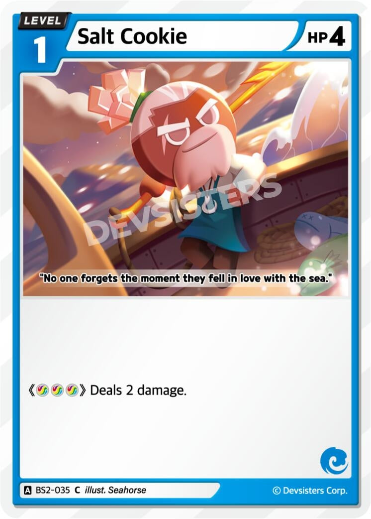 Image for Salt Cookie (BS2-035) [Brave Beginning] - CookieRun: Braverse TCG