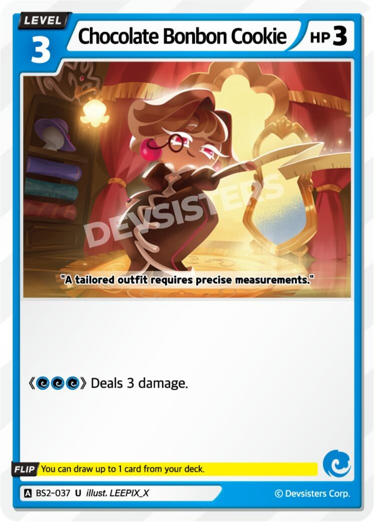 Image for Chocolate BonbonCookie (BS2-037) [Brave Beginning] - CookieRun: Braverse TCG