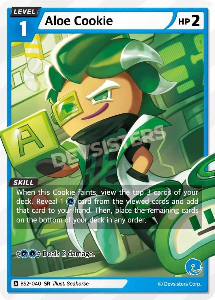 Image for Aloe Cookie (BS2-040) [Brave Beginning] - CookieRun: Braverse TCG