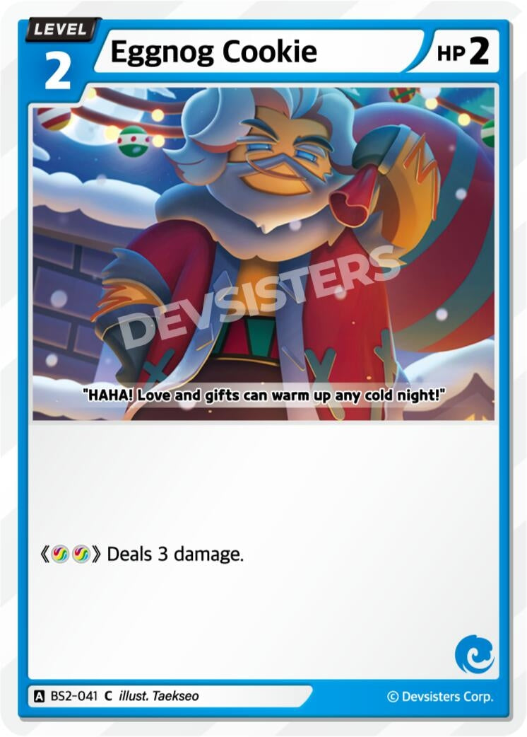 Image for Eggnog Cookie (BS2-041) [Brave Beginning] - CookieRun: Braverse TCG
