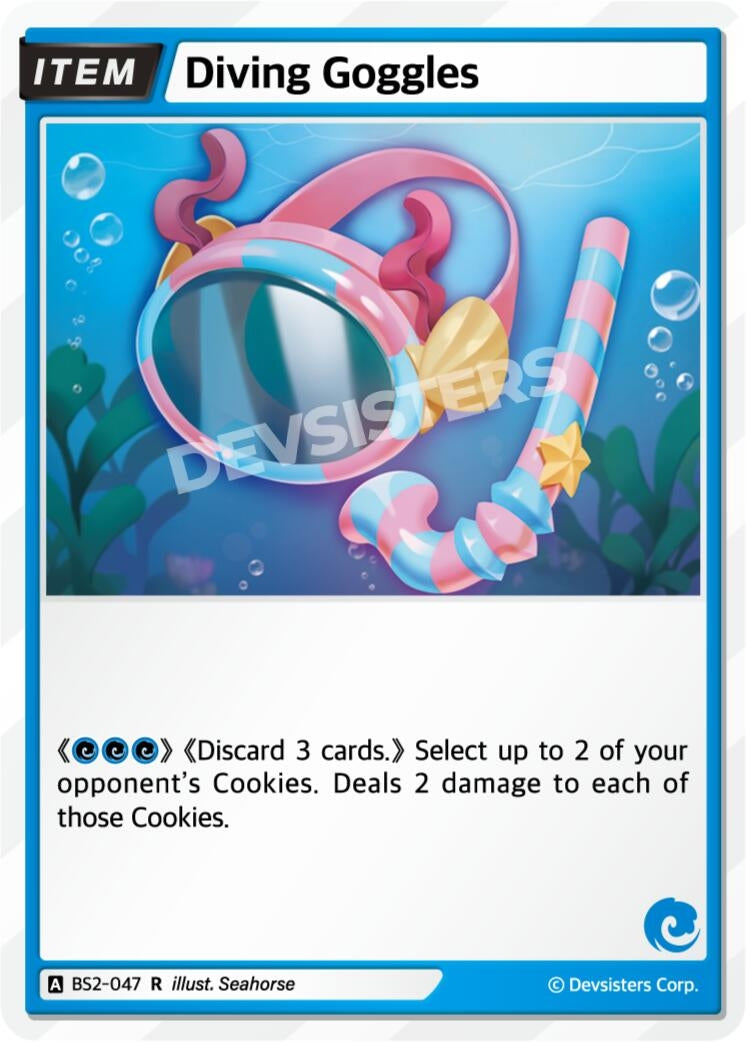 Image for Diving Goggles (BS2-047) [Brave Beginning] - CookieRun: Braverse TCG