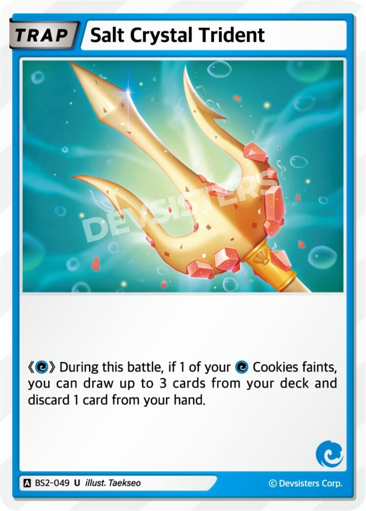 Image for Salt Crystal Trident (BS2-049) [Brave Beginning] - CookieRun: Braverse TCG