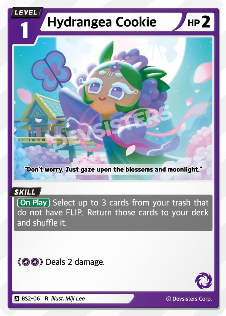 Image for Hydrangea Cookie (BS2-061) [Brave Beginning] - CookieRun: Braverse TCG