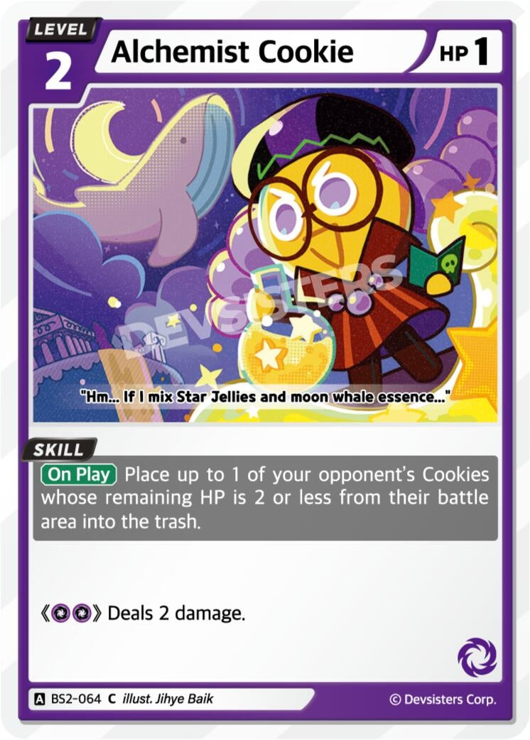 Image for Alchemist Cookie (BS2-064) [Brave Beginning] - CookieRun: Braverse TCG