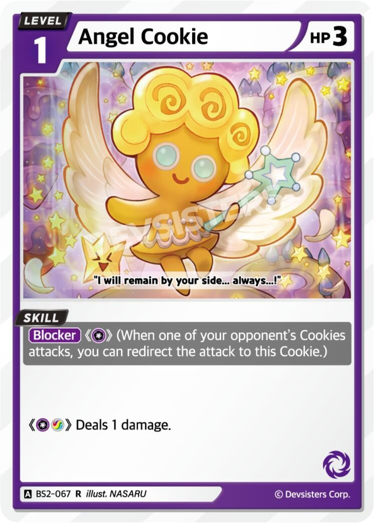Image for Angel Cookie (BS2-067) [Brave Beginning] - CookieRun: Braverse TCG