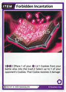 Image for Forbidden Incantation (BS2-077) [Brave Beginning] - CookieRun: Braverse TCG