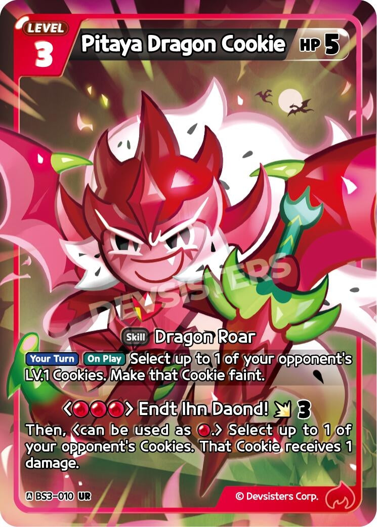 Image for Pitaya Dragon Cookie (BS3-010) [Age of Heroes and Kingdoms] - CookieRun: Braverse TCG
