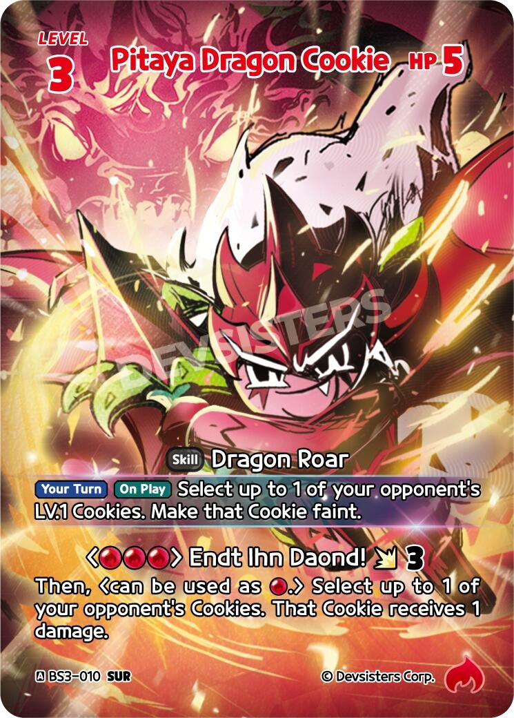 Image for Pitaya Dragon Cookie (SUR) (BS3-010) [Age of Heroes and Kingdoms] - CookieRun: Braverse TCG