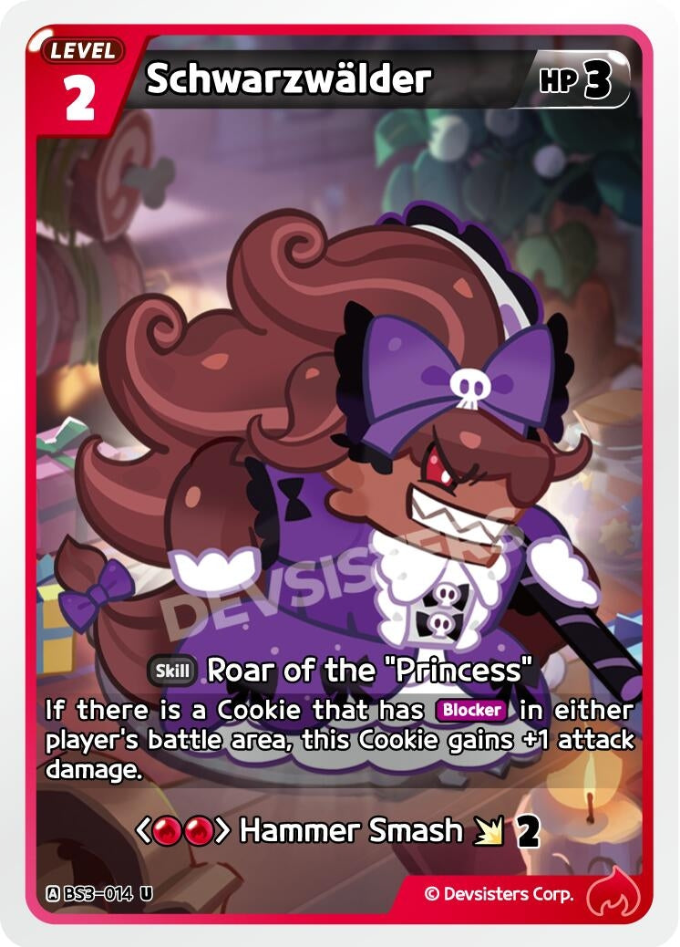 Image for Schwarzwalder (BS3-014) [Age of Heroes and Kingdoms] - CookieRun: Braverse TCG