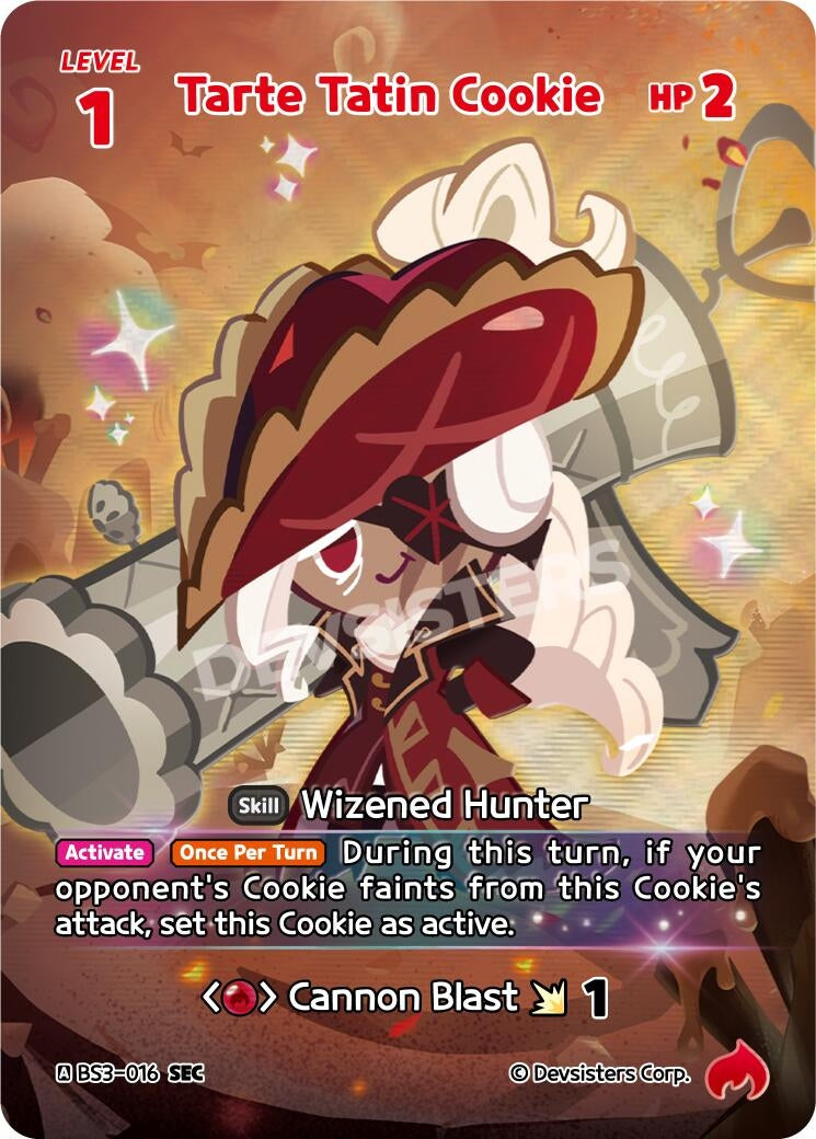 Image for Tarte Tatin Cookie (SEC) (BS3-016) [Age of Heroes and Kingdoms] - CookieRun: Braverse TCG