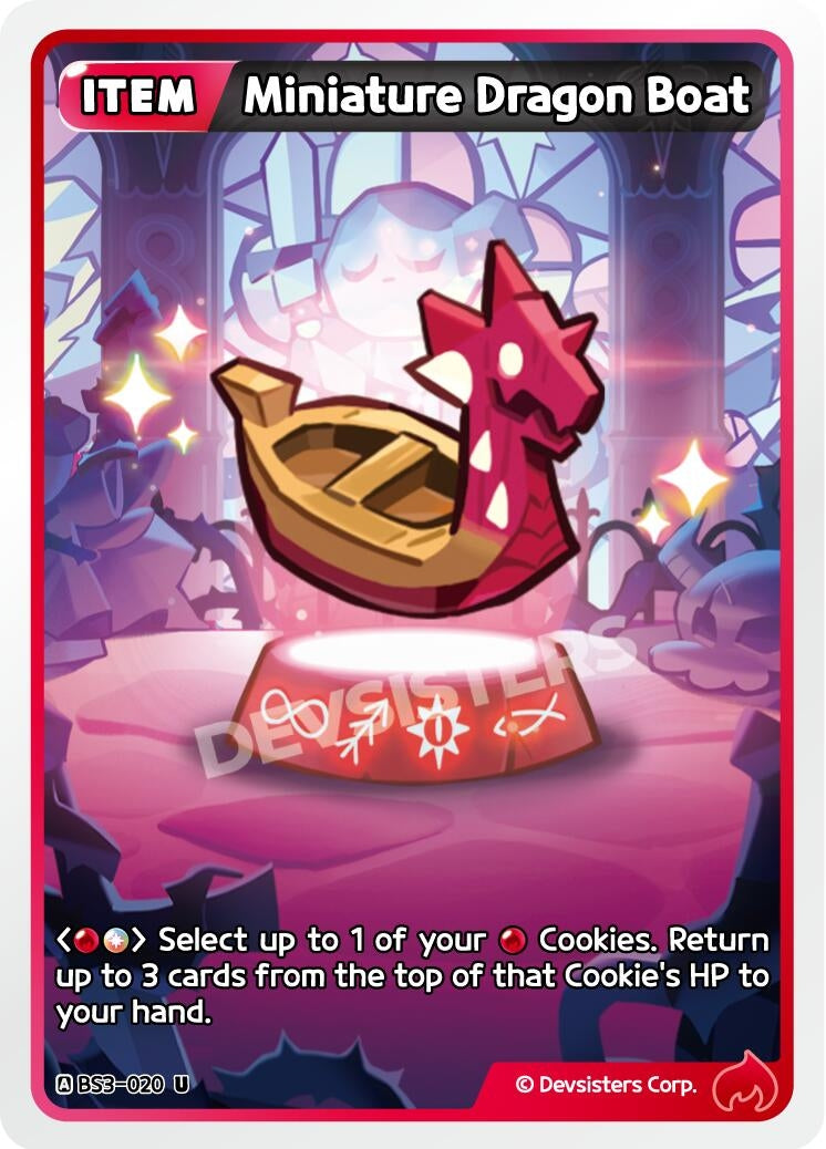Image for Miniature Dragon Boat (BS3-020) [Age of Heroes and Kingdoms] - CookieRun: Braverse TCG