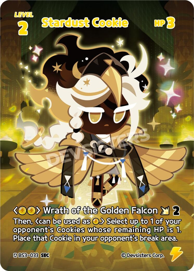 Image for Stardust Cookie (033) (SEC) (BS3-033) [Age of Heroes and Kingdoms] - CookieRun: Braverse TCG