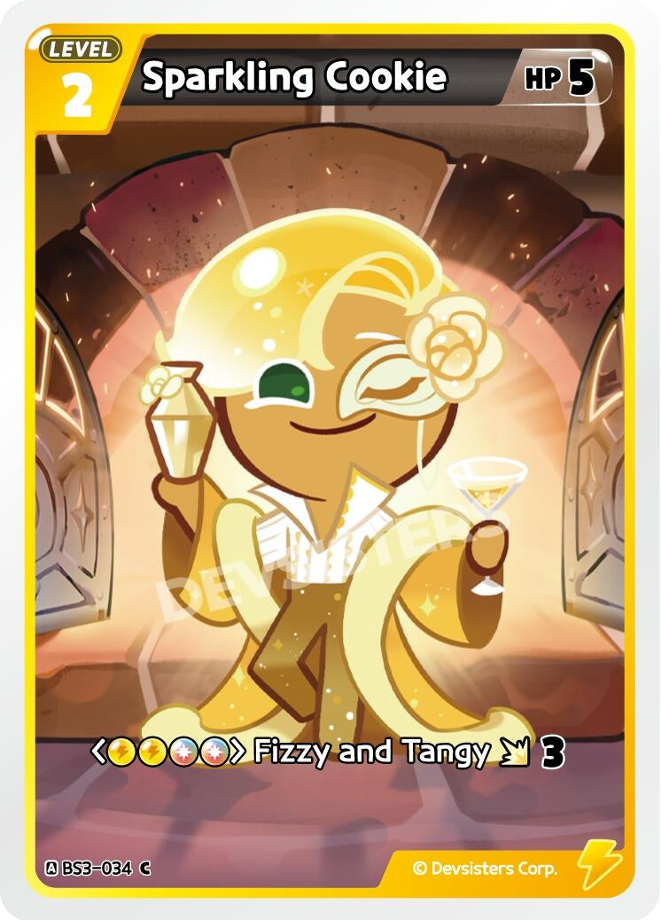 Image for Sparkling Cookie (BS3-034) [Age of Heroes and Kingdoms] - CookieRun: Braverse TCG