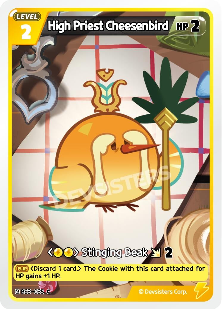 Image for High Priest Cheesenbird (BS3-035) [Age of Heroes and Kingdoms] - CookieRun: Braverse TCG