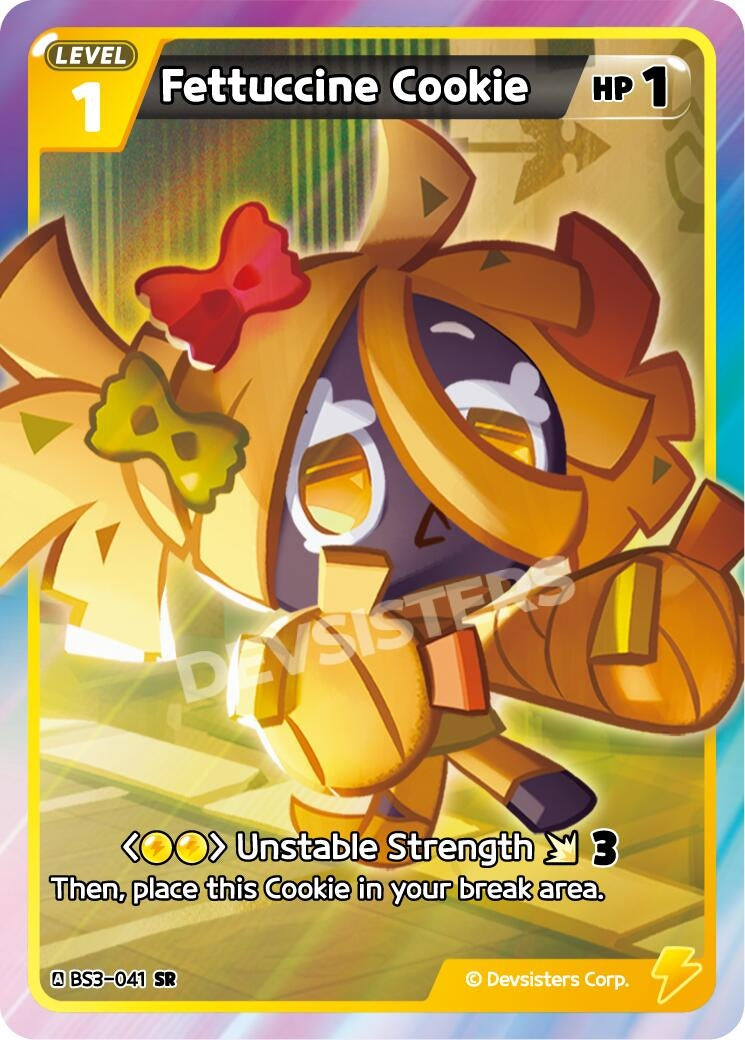 Image for Fettuccine Cookie (BS3-041) [Age of Heroes and Kingdoms] - CookieRun: Braverse TCG
