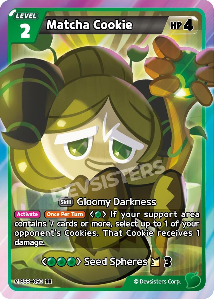 Image for Matcha Cookie (BS3-050) [Age of Heroes and Kingdoms] - CookieRun: Braverse TCG