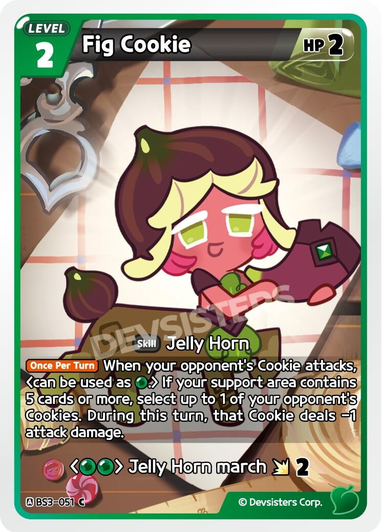 Image for Fig Cookie (BS3-051) [Age of Heroes and Kingdoms] - CookieRun: Braverse TCG