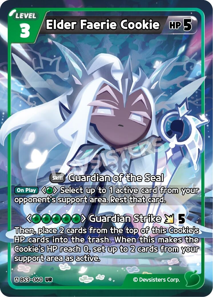 Image for Elder Faerie Cookie (BS3-060) [Age of Heroes and Kingdoms] - CookieRun: Braverse TCG