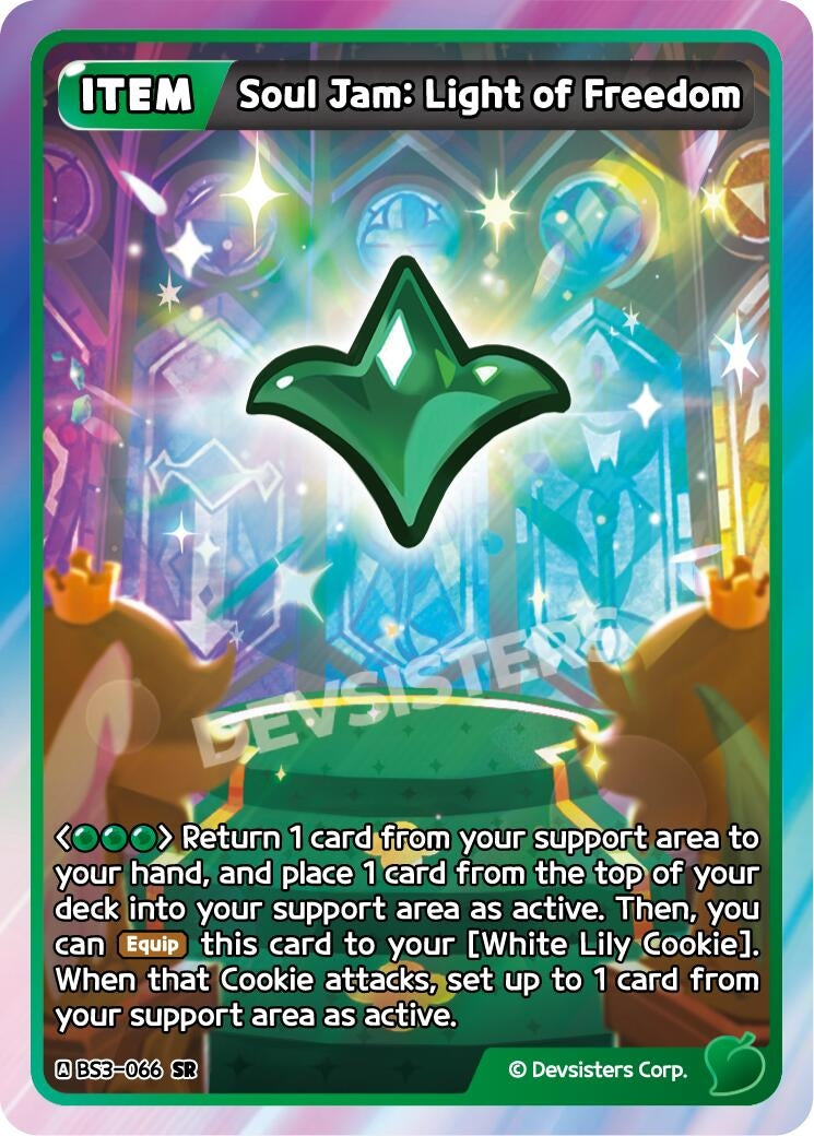 Image for Soul Jam: Light of Freedom (BS3-066) [Age of Heroes and Kingdoms] - CookieRun: Braverse TCG