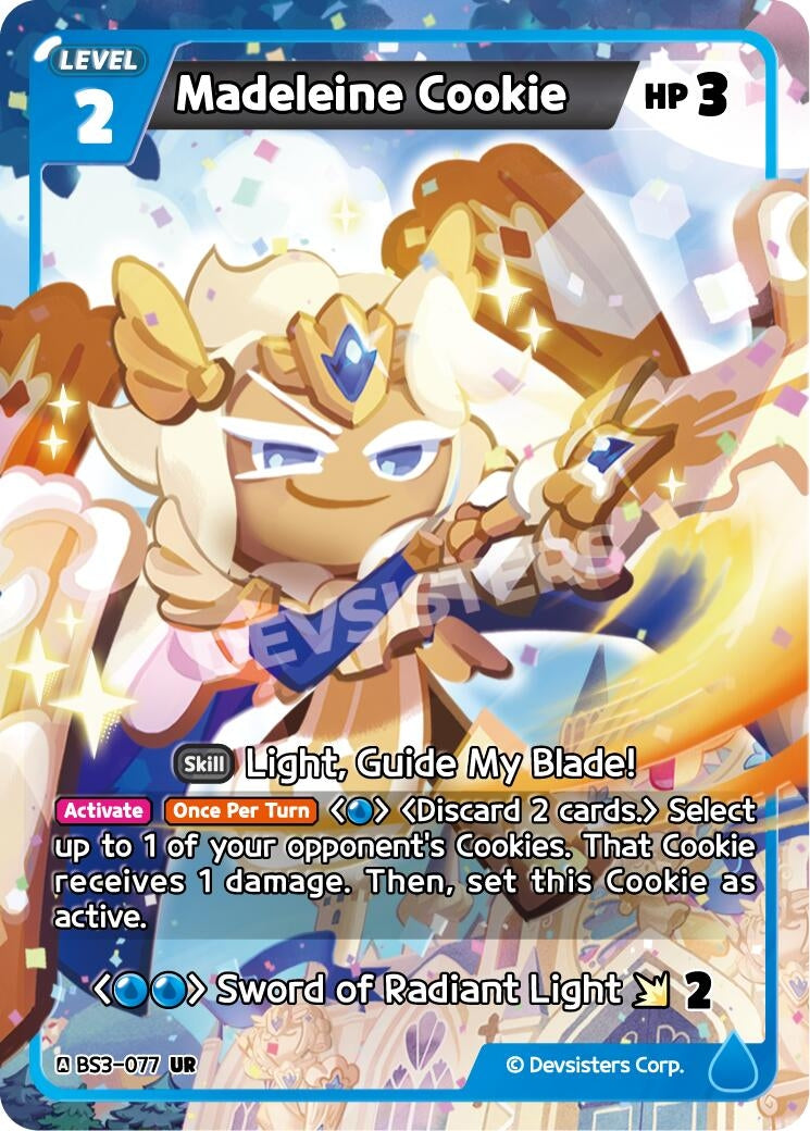Image for Madeleine Cookie (077) (BS3-077) [Age of Heroes and Kingdoms] - CookieRun: Braverse TCG