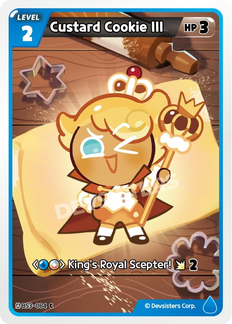 Image for Custard Cookie III (BS3-084) [Age of Heroes and Kingdoms] - CookieRun: Braverse TCG