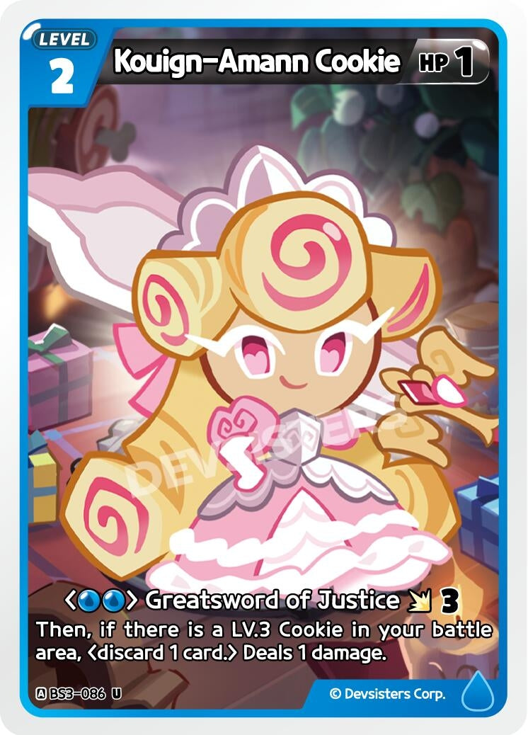 Image for Kouign-Amann Cookie (BS3-086) [Age of Heroes and Kingdoms] - CookieRun: Braverse TCG