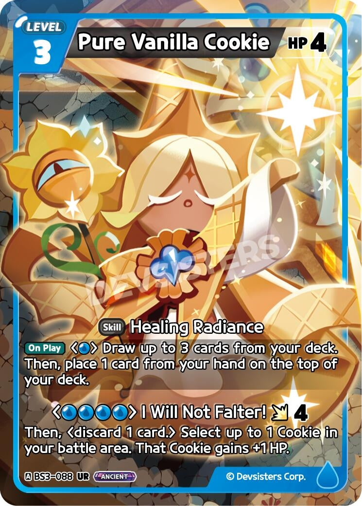 Image for Pure Vanilla Cookie (BS3-088) [Age of Heroes and Kingdoms] - CookieRun: Braverse TCG