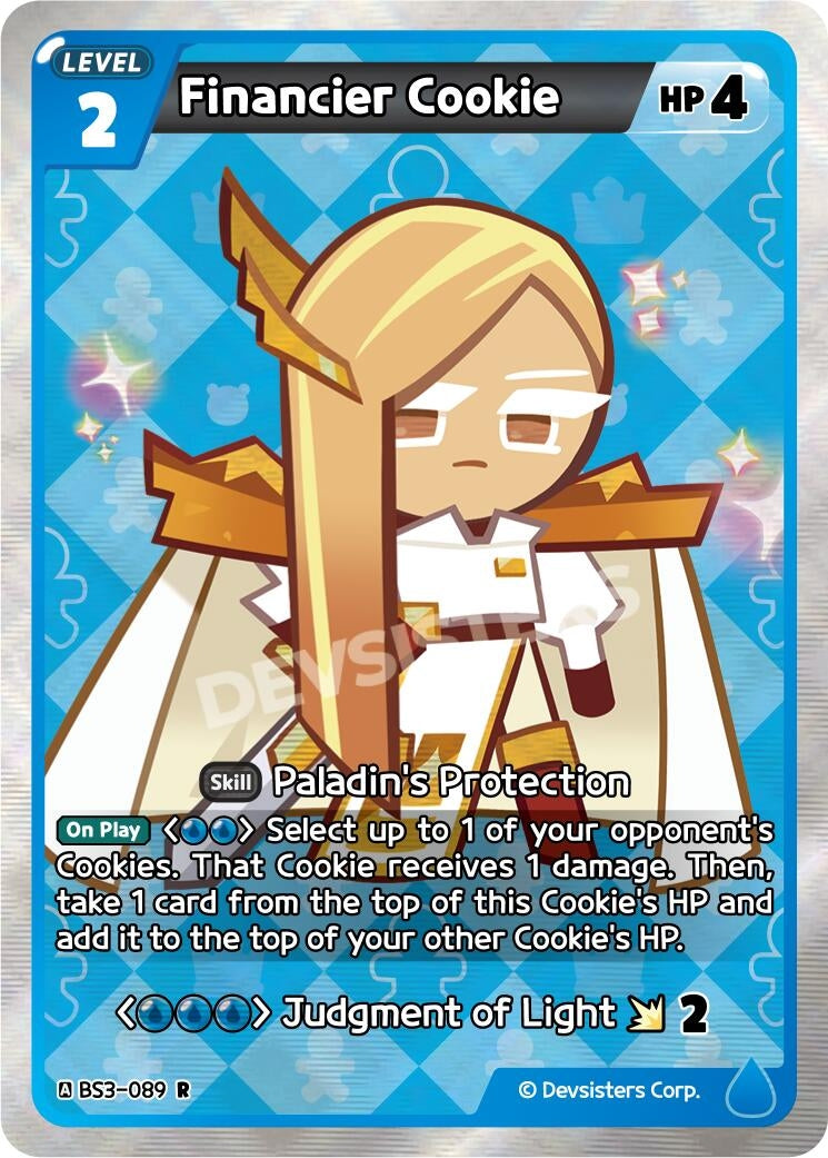 Image for Financier Cookie (089) (BS3-089) [Age of Heroes and Kingdoms] - CookieRun: Braverse TCG